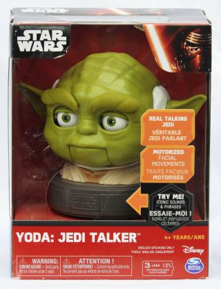 Star Wars Spin - Master Yoda Jedi Talker Motorized Facial Movements