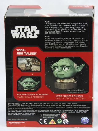 Star Wars Spin - Master Yoda Jedi Talker Motorized Facial Movements 3