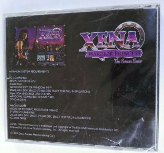 Xena Warrior Princess The Screen Saver PC CD - ROM 1999 2