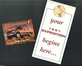 1997 Ford Expedition Truck Dealer Brochure / Pamphlet: Xlt,  Eddie Bauer,  4x4,  