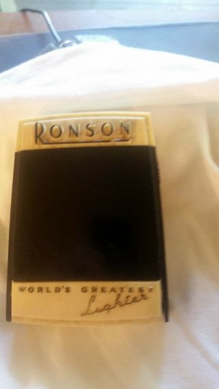 Vintage Ronson Essex Lighter in Case 6