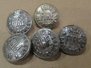 19 BUTTONS ORLEANS LOS ANGELES FIRE DEPARTMENT LINCOLN PARK POLICE CHICAGO 4