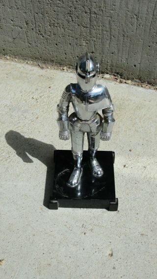 Vintage Armored Knight Cigarette Lighter Shining Armor