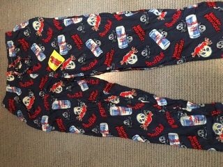 Wacky Package 2006 Clothing Dead Bull Pajama Pants Nwt Large (36 - 38)