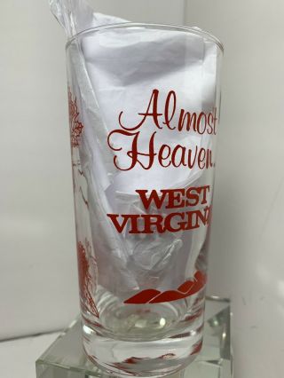 Almost Heaven West Virginia Glass Hand Made Collectible Sticker 4