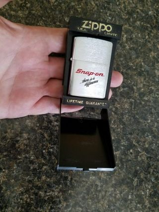 Vintage 1993 Snap - On Tools Zippo Cigarette Lighter,