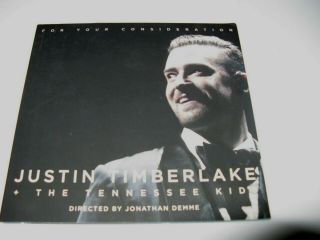 Justin Timberlake The Tennessee Kid - - Fyc Emmy Dvd - Directed By Jonathan Demme