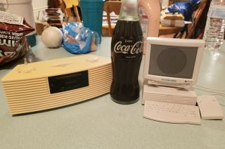 3 Coke Coca Cola Bottle Mini Bose Wave Computer Vintage Novelty Transistor Radio