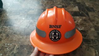 Bullard,  Bnsf Burlington Northern Railway Santa Fe,  Orange Safety Hard Hat 303