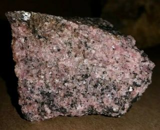 2 Rare Franklin NJ Daylight Mineral Specimens Rhodonite Hendricksite Franklinite 3