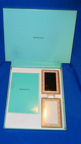 Vintage Tiffany & Co.  Deluxe Playing Cards 2 Deck Set W/ Bridge Score Pads