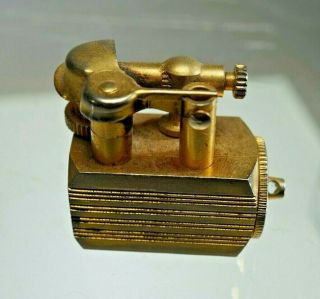 Vintage Mini Lift Arm Lighter Gold Tone.