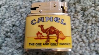 Vintage Camel Lighters (2) 1995,  1997 In.