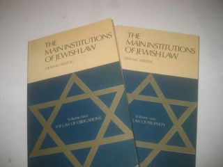 The Main Institutions Of Jewish Law 2 Vol Set By Rabbi Dr Isaac Herzog Judaica