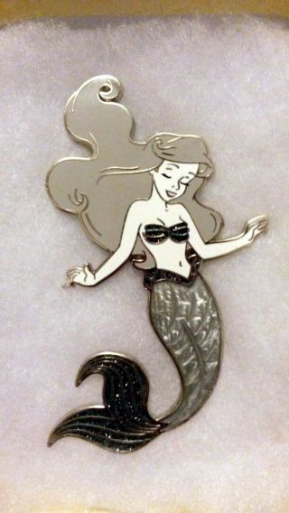Disney The Little Mermaid Ariel Deviant Gray Fantasy Pin