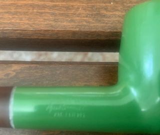Vintage Dr.  Grabow Green Color Duke Ajustomatic Estate Pipe 3