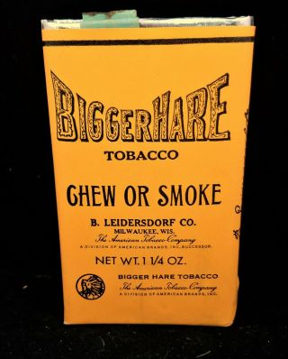 Vintage Bigger Hare Tobacco American Tobacco Co.