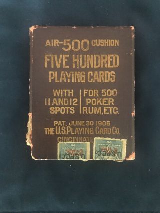 Vintage Playing Cards With Rare 11 & 12 Spot Cards.