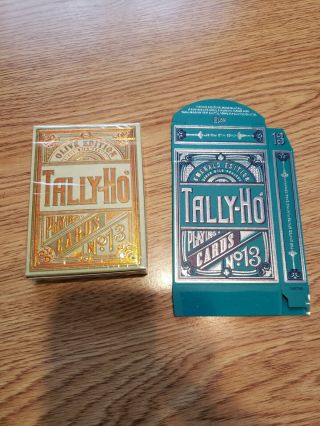 Olive Tally Ho Cards Kings Wild Premium Edition
