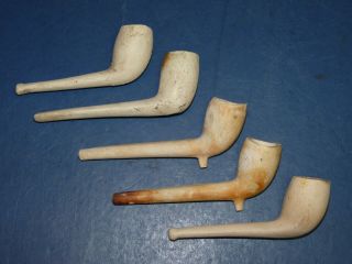 Clay Pipes Complete Vintage Antique