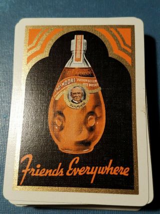 1922 Playing Cards Thos Moore Possum Hollow Pinochle Tom Keene Ruffsdale Whiskey