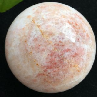 Natural Rhodochrosite Quartz Crystal Ball Polished Specimen Reiki Heal 337g B397