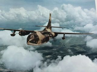 US Govt.  Air Force Photo Poster C - 123 Provider Vietnam 5