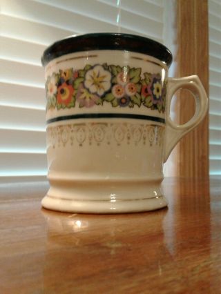 Vintage/antique Mustache German Shaving Mug Cup