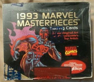 1993 Marvel Masterpieces ☆ Factory Box Limited Edition