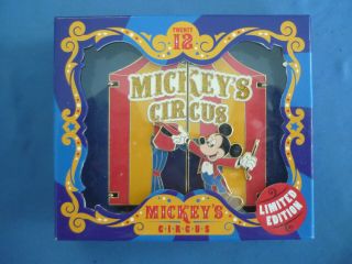 Mickeys Circus Disney Pin Limited Only 250 Boxed Jumbo Event Exclusive