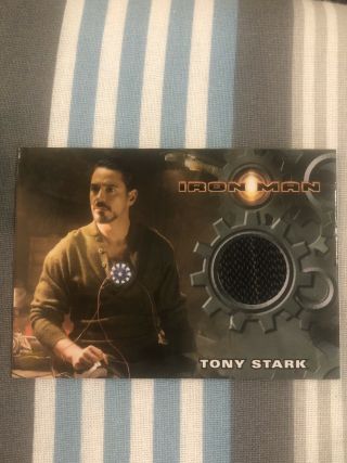 Iron Man Costume Card Robert Downey Jr