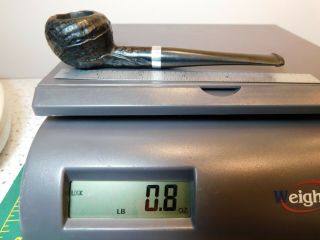 Vtg.  Mello Root Imported Briar Banded Estate Tobacco Smoking Pipe 5.  5 " Mfg.  Italy
