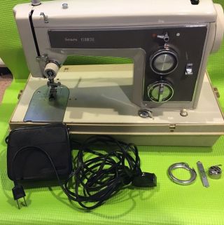 Vintage Sears Kenmore Sewing Machine Model 158.  14101