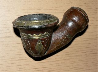 Rare Antique Briar Tobacco Pipe Bowl.  Hand Made.