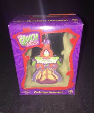 How The Grinch Stole Christmas Whoville Post Office Ornament 2000