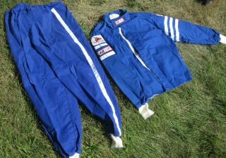 Rjs Racing Large Jacket Pant Set Pro - Ban Fr - 7a Flame Resistant Cotton Car Usa