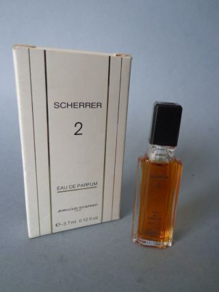 Rare Miniature Parfum Perfume Scherrer 2 - Jean Louis Scherrer - 3,  7ml W/box