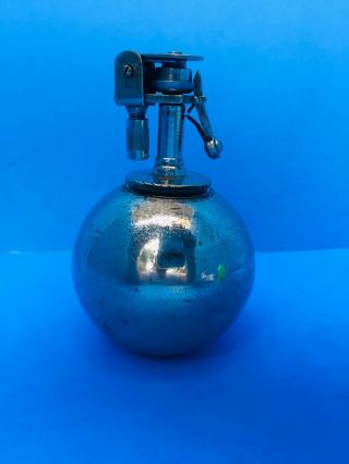 Vintage Rare Round Japanese Grenade Style Table Lighter (Made in Japan) 3