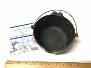 Griswold Cast Iron 33 Wind Proof Ashtray Great Shape