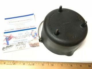 Griswold Cast Iron 33 Wind Proof Ashtray Great Shape 3