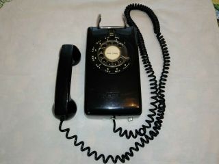 Vintage Rotary Wall Phone Itt Kellogg