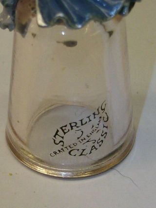 A STERLING CLASSIC FLOWER FAIRY THIMBLE - - SWINGING ON THE MOON - - 4