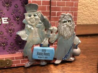 LE 500 2003 Disney World Haunted Mansion Happy Haunts Hitchhiking Ghosts Frame 2