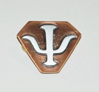 Babylon 5 Psi Corps Logo Insignia Enamel Metal Pin