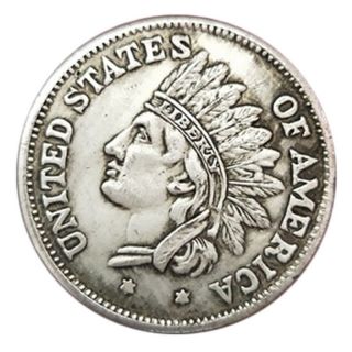 1851 United States Of America Indian Portrait Commemorative Coin Special Useful