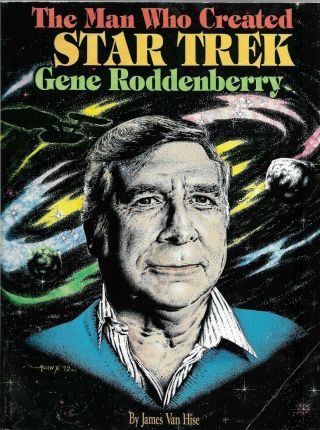 The Man Who Created Star Trek Gene Roddenberry/the Man Between The Ears 2 Books