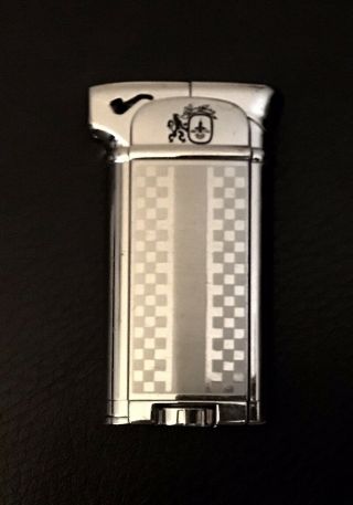 Vintage Silver Colibri 8800 Pipe Lighter