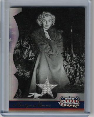 2008 Donruss Americana Marilyn Monroe Relic Swatch 047/400 Skc