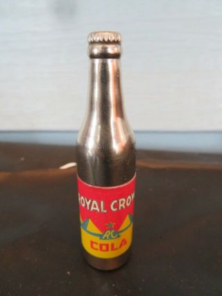 Vintage Advertising Royal Crown Cola Soda Cigarette Lighter Kem Rc Minty