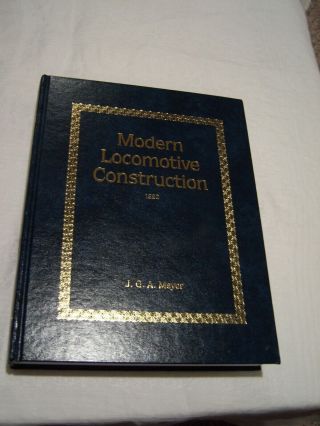 Modern Railroad Construction Meyer 1994 Reprint Of 1892 Edition Unread & Exc